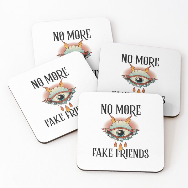Item preview, No More Fake Friends designed and sold by SwordsAndCharms.