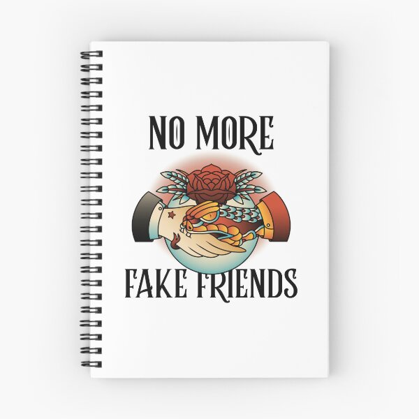 Item preview, No More Fake Friends designed and sold by SwordsAndCharms.
