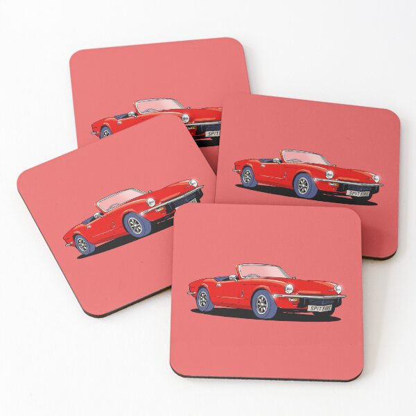 Item preview, Triumph Spitfire Mk. IV in red designed and sold by Webazoot Industries - Car Art.