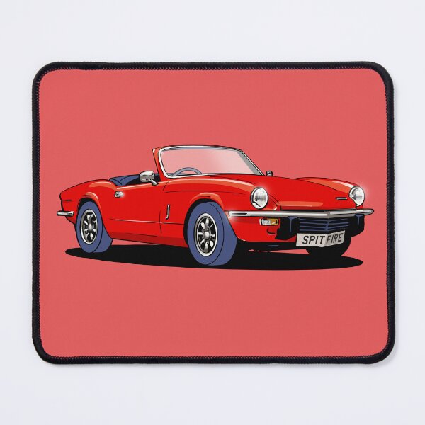 Item preview, Triumph Spitfire Mk. IV in red designed and sold by Webazoot Industries - Car Art.