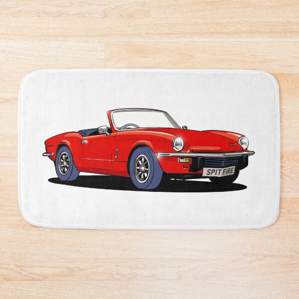 Item preview, Triumph Spitfire Mk. IV in red designed and sold by Webazoot Industries - Car Art.