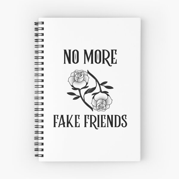 Item preview, No More Fake Friends designed and sold by SwordsAndCharms.