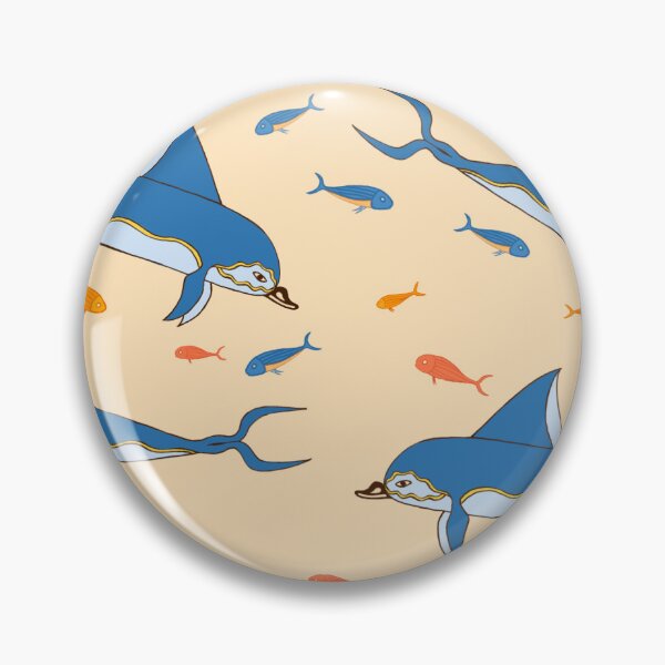 Item preview, Dolphin Fresco designed and sold by SpringofDelphi.