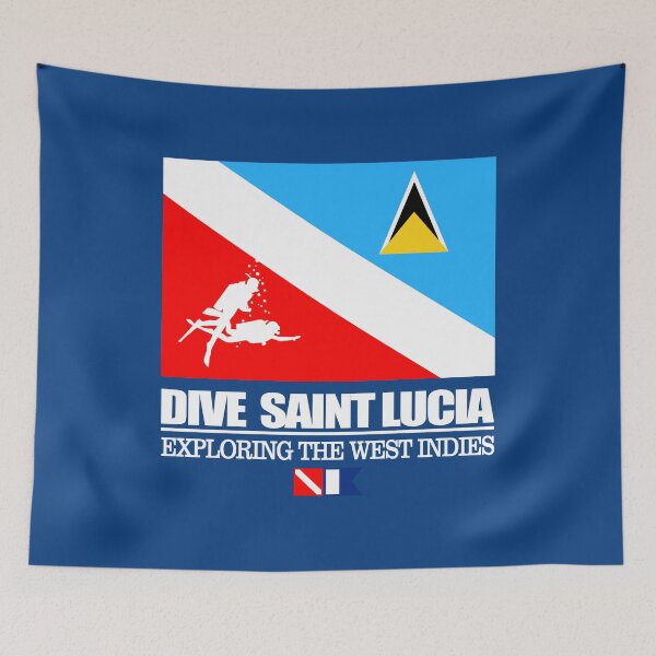 Item preview, Saint Lucia (DF) designed and sold by curranmorgan.