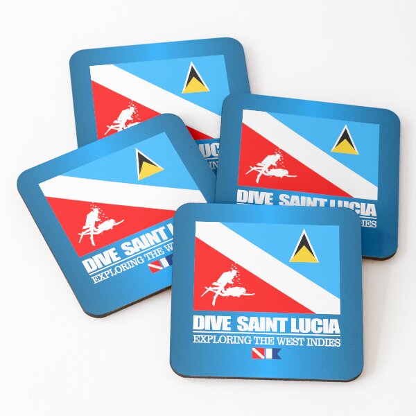 Item preview, Saint Lucia (DF) designed and sold by curranmorgan.