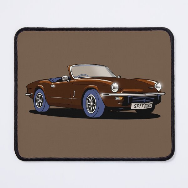 Item preview, Triumph Spitfire Mk. IV in brown designed and sold by Webazoot Industries - Car Art.