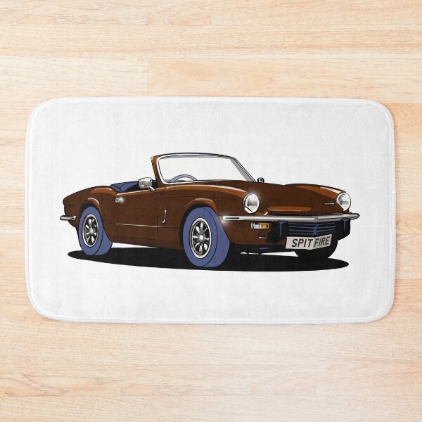 Item preview, Triumph Spitfire Mk. IV in brown designed and sold by Webazoot Industries - Car Art.