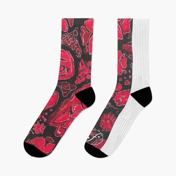 Item preview, Neon Flower Watercolor designed and sold by unfold-gettable.