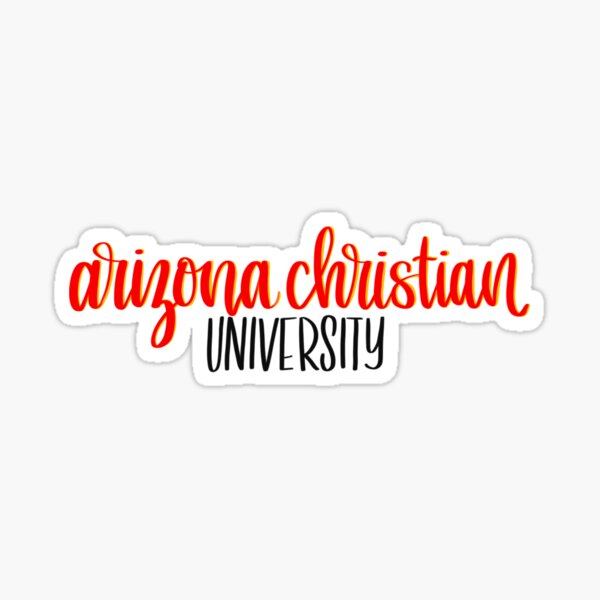 Arizona Christian university Sticker