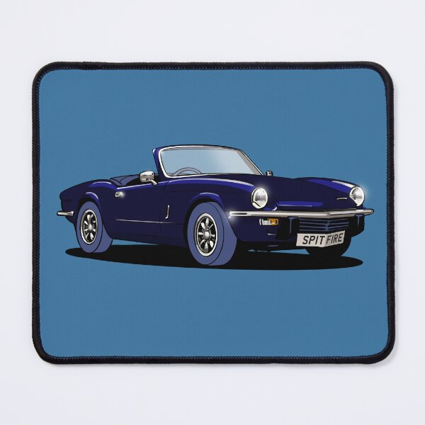 Item preview, Triumph Spitfire Mk. IV in blue designed and sold by Webazoot Industries - Car Art.