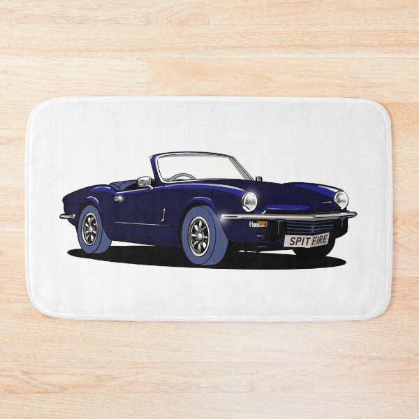 Item preview, Triumph Spitfire Mk. IV in blue designed and sold by Webazoot Industries - Car Art.