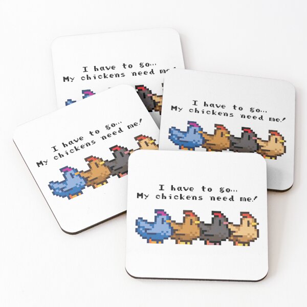 Item preview, I have to go My chickens need me! designed and sold by Fam19.
