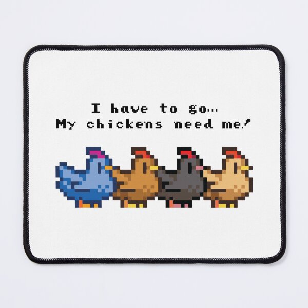 Item preview, I have to go My chickens need me! designed and sold by Fam19.