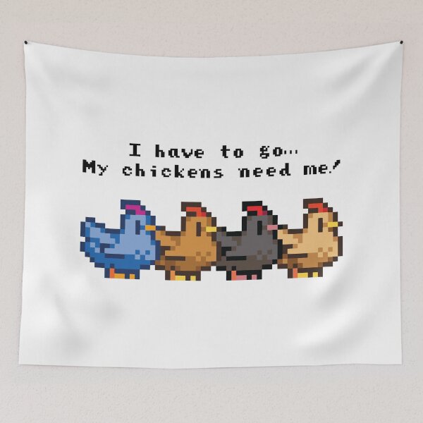 Item preview, I have to go My chickens need me! designed and sold by Fam19.