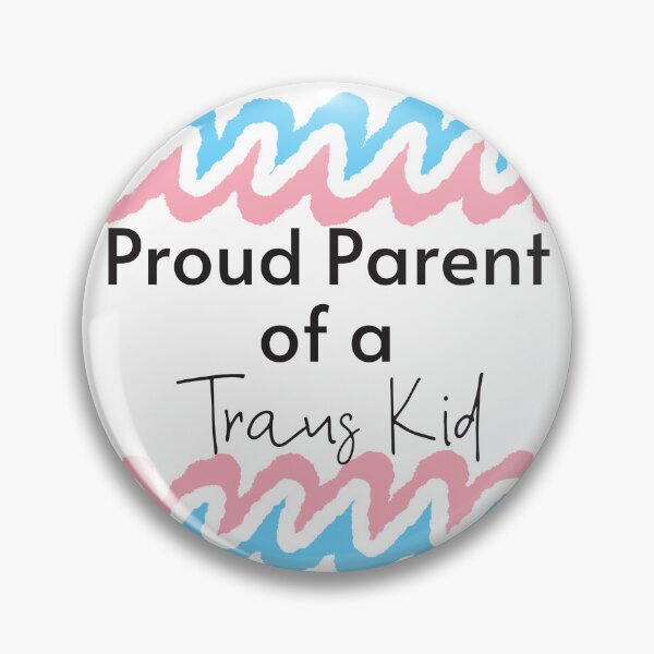 Item preview, Proud Parent of a Trans Kid on Transparent Background designed and sold by Kari Nichols.