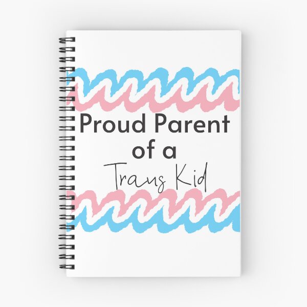 Item preview, Proud Parent of a Trans Kid on Transparent Background designed and sold by Kari Nichols.