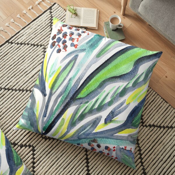 Orangerie No. 1 Floor Pillow