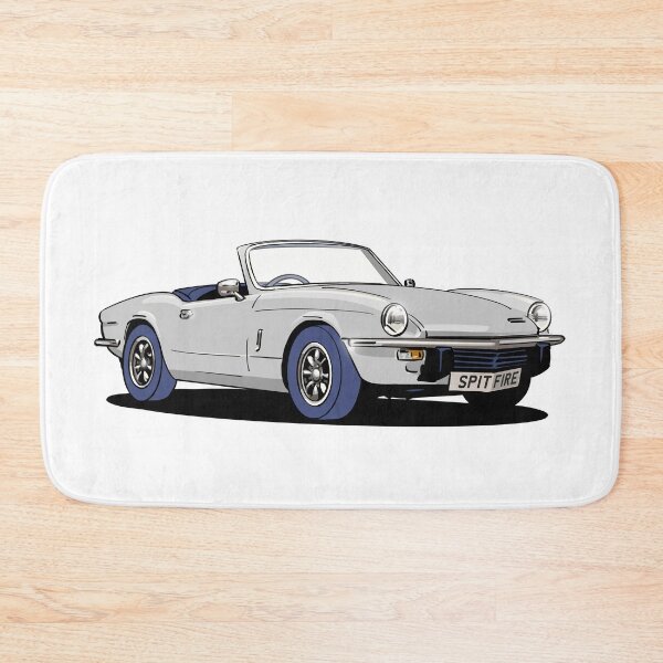 Item preview, Triumph Spitfire in white designed and sold by Webazoot Industries - Car Art.