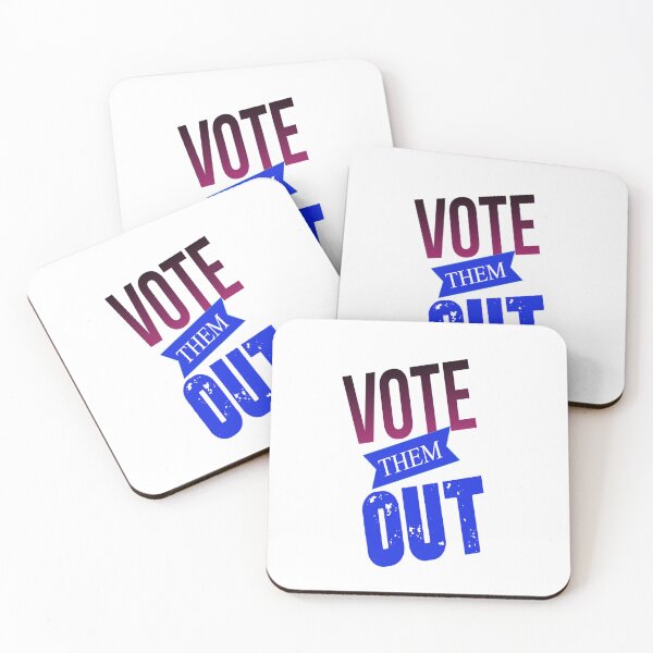 Item preview, Vote Them Out designed and sold by DailyScrumNews.