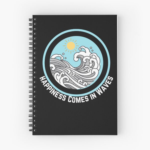 Item preview, Happiness Comes In Waves designed and sold by RedSparkle.