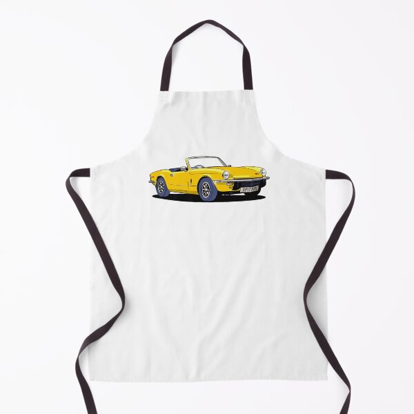 Item preview, Triumph Spitfire Mk. IV in yellow designed and sold by Webazoot Industries - Car Art.