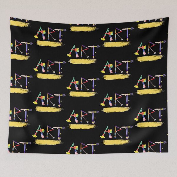 Item preview, Dark Paintbrushes Art Design designed and sold by CreativNode.
