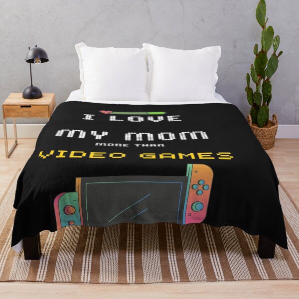 Item preview, I love my mom more than video games designed and sold by Bap-tiste.