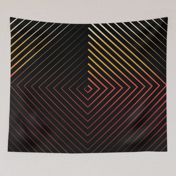 Aperçu de l'œuvre Illusion d'optique, Dégradé de couleur, Art optique - B06 créée et vendue par AlfabetDesign.
