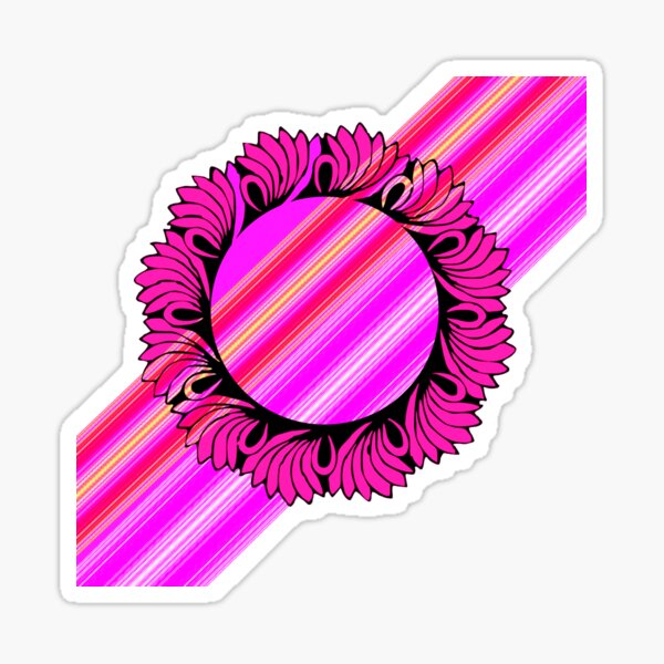 Rainbow sunflower Sticker