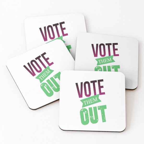 Item preview, Vote Them Out designed and sold by DailyScrumNews.