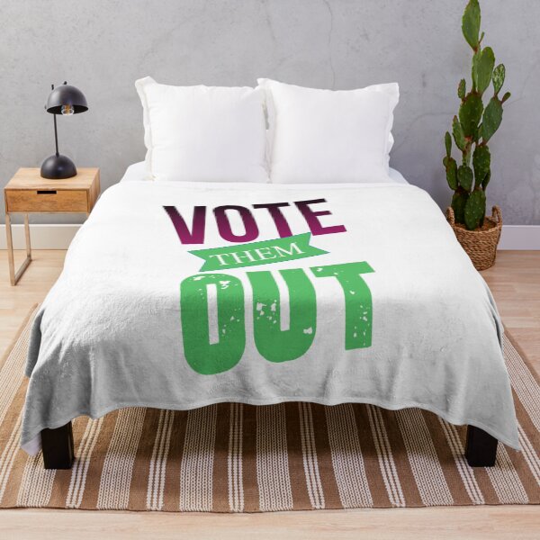Item preview, Vote Them Out designed and sold by DailyScrumNews.