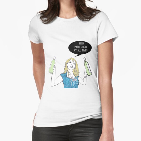 Pinot Grigio Fitted T-Shirt