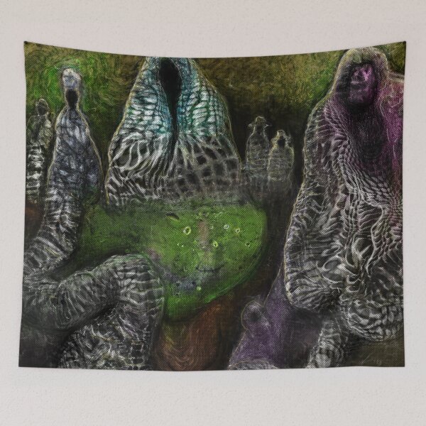 Item preview, Cloaked Valley (Green) designed and sold by Brain Dead Philosophy .