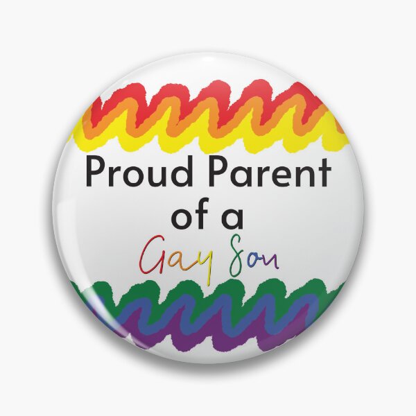 Item preview, Proud Parent of a Gay Son on Transparent Background designed and sold by Kari Nichols.