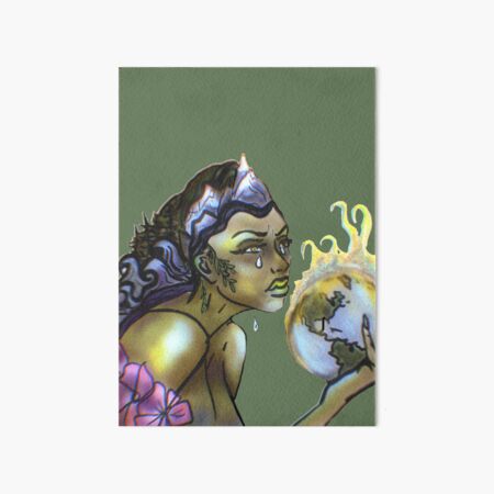 Mother nature Art Board Print