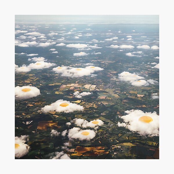 Item preview, Eggy Clouds - Sunny side up clouds designed and sold by Vertigo Artography.