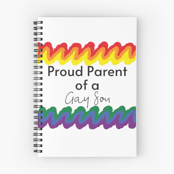 Item preview, Proud Parent of a Gay Son on White Background designed and sold by Kari Nichols.