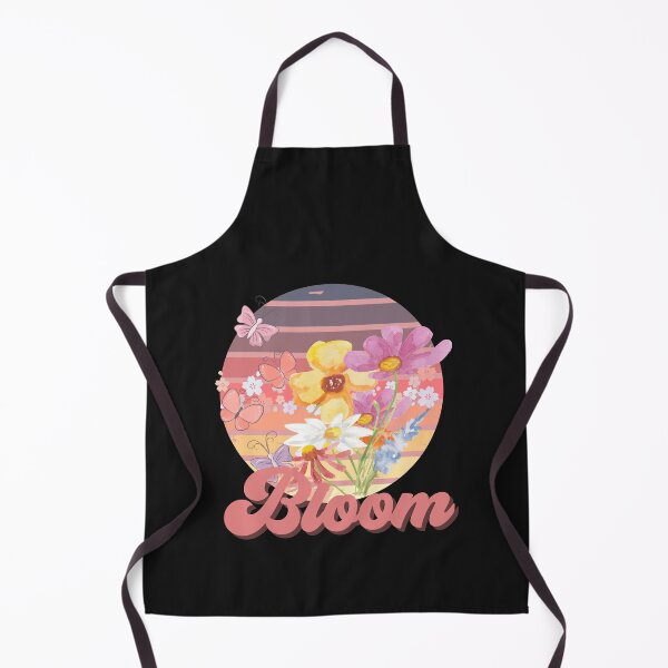 Item preview, Retro Sunset Bloom Wildflowers designed and sold by HappyLifeCreate.