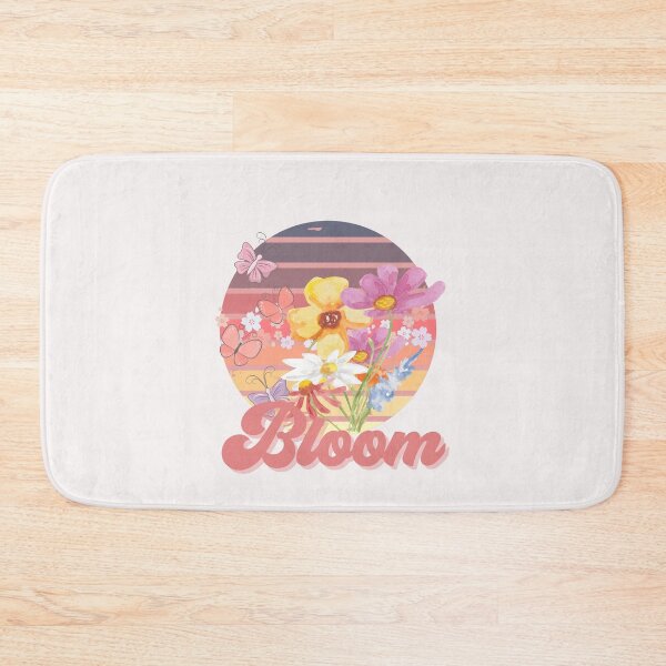 Item preview, Retro Sunset Bloom Wildflowers designed and sold by HappyLifeCreate.