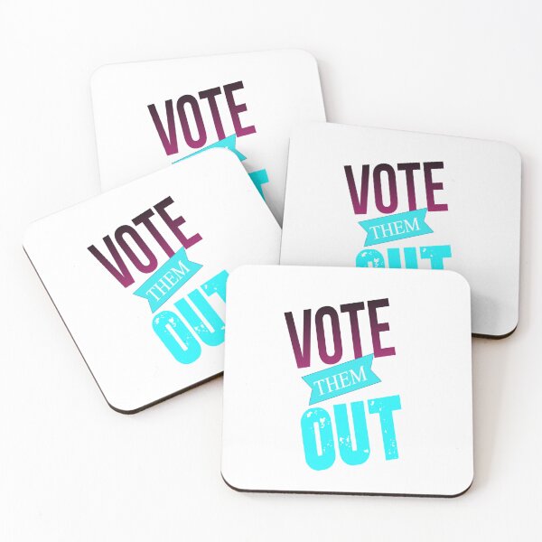 Item preview, Vote Them Out designed and sold by DailyScrumNews.