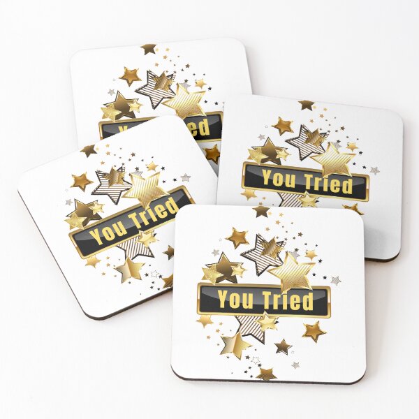 Item preview, You Tried Gold Star designed and sold by badretop.