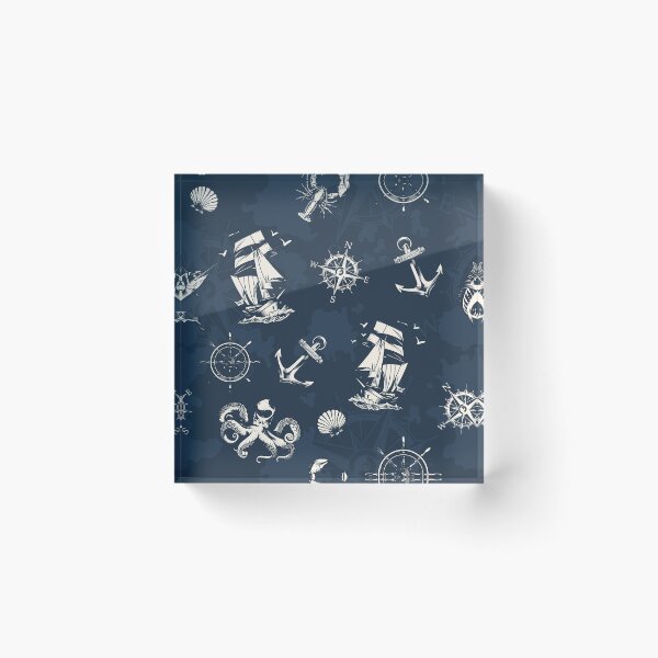 Item preview, Marine theme summer time, ships, sea designed and sold by DesignNIO.