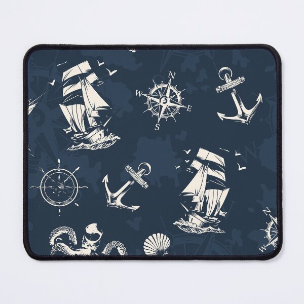 Item preview, Marine theme summer time, ships, sea designed and sold by DesignNIO.