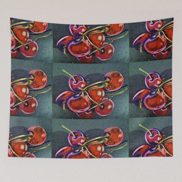 Item preview,  Tangle of Glossy Cherries designed and sold by IneseEdwardsArt.