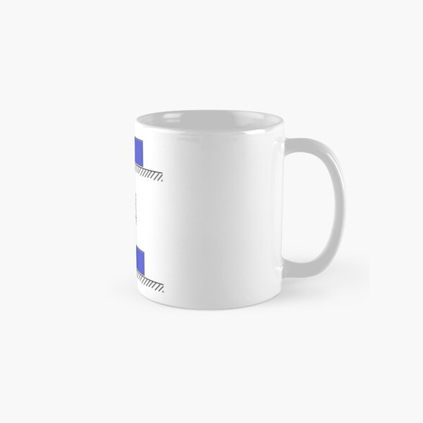 A point object attached to the end of the spring, the other end of which is fixed, oscillates with a known frequency f₁ Classic Mug