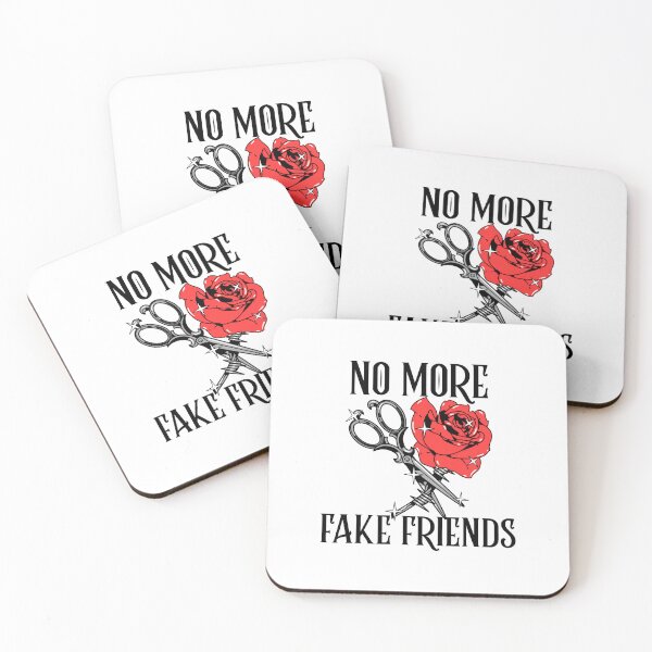 Item preview, No More Fake Friends designed and sold by SwordsAndCharms.