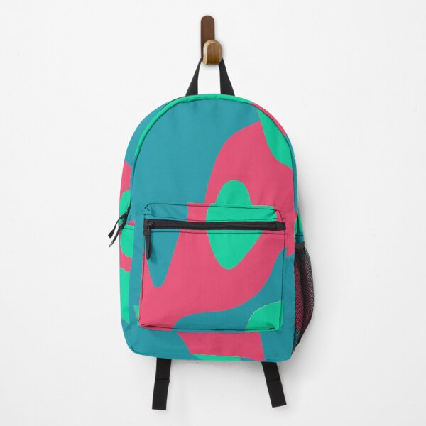 Item preview, Neon Pink Green and Blue Camouflage Pattern designed and sold by NECHSTORE.