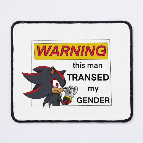 Item preview, SHADOW THE HEDGEHOG TRANSED ME designed and sold by huggabuggy.