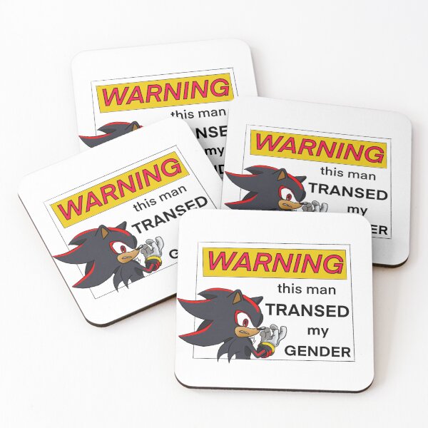 Item preview, SHADOW THE HEDGEHOG TRANSED ME designed and sold by huggabuggy.