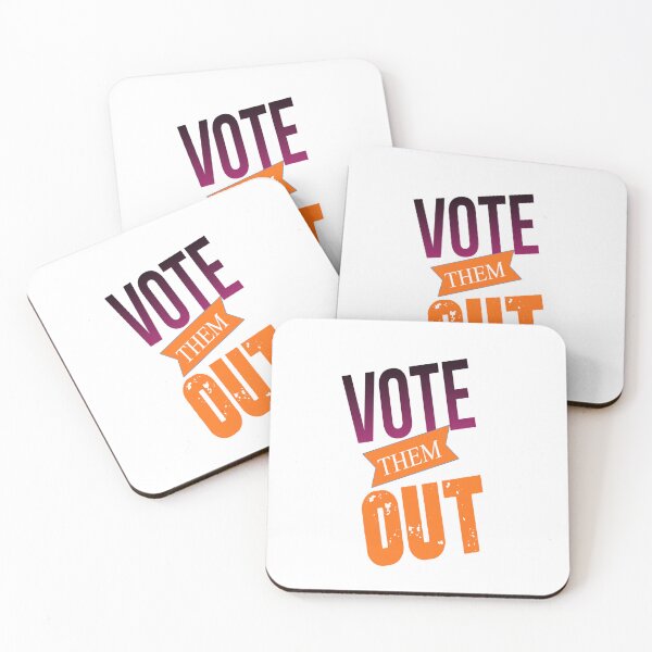 Item preview, Vote Them Out designed and sold by DailyScrumNews.
